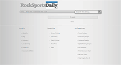 Desktop Screenshot of daily.rocksports.net